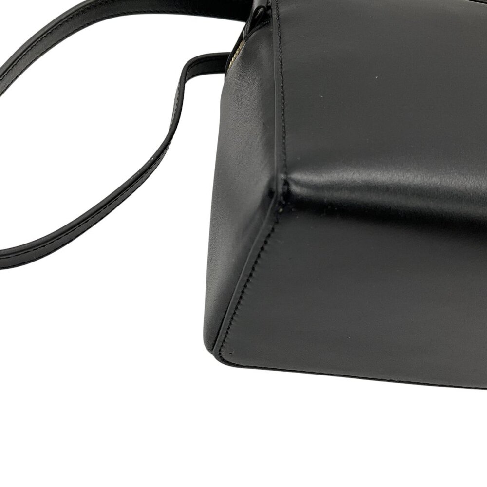 Loro Piana Black Extra Pocket L27 Tender Calfskin Leather Handbag - Picture 7 of 15